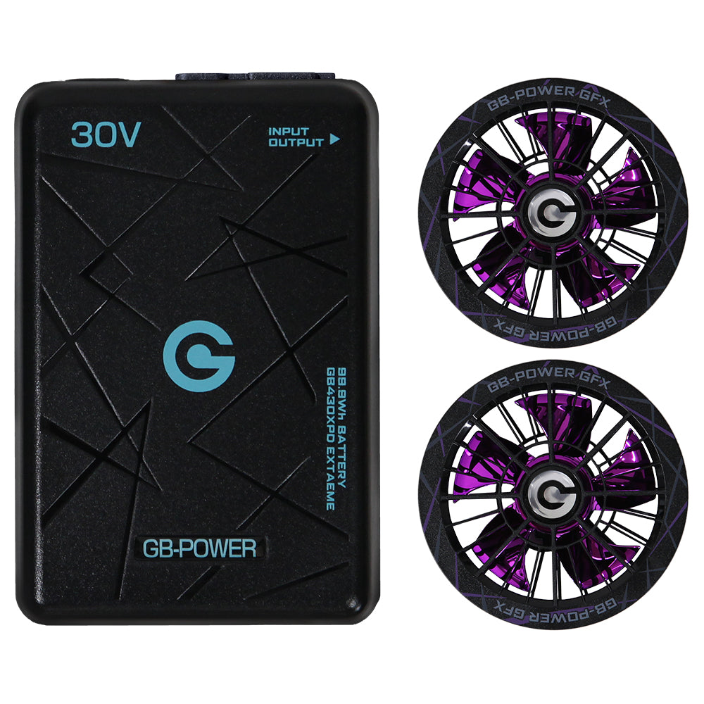 長信ジャパン 2026 最新 ファン バッテリー GB430 GB430PD GB430XPD  GFX
