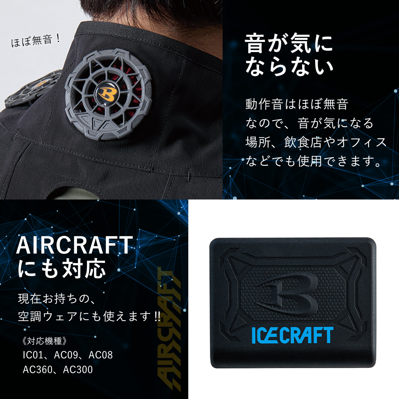 バートル 2025年 最新 ベスト ＆ ペルチェ デバイス & バッテリーセット フルセット IC101S